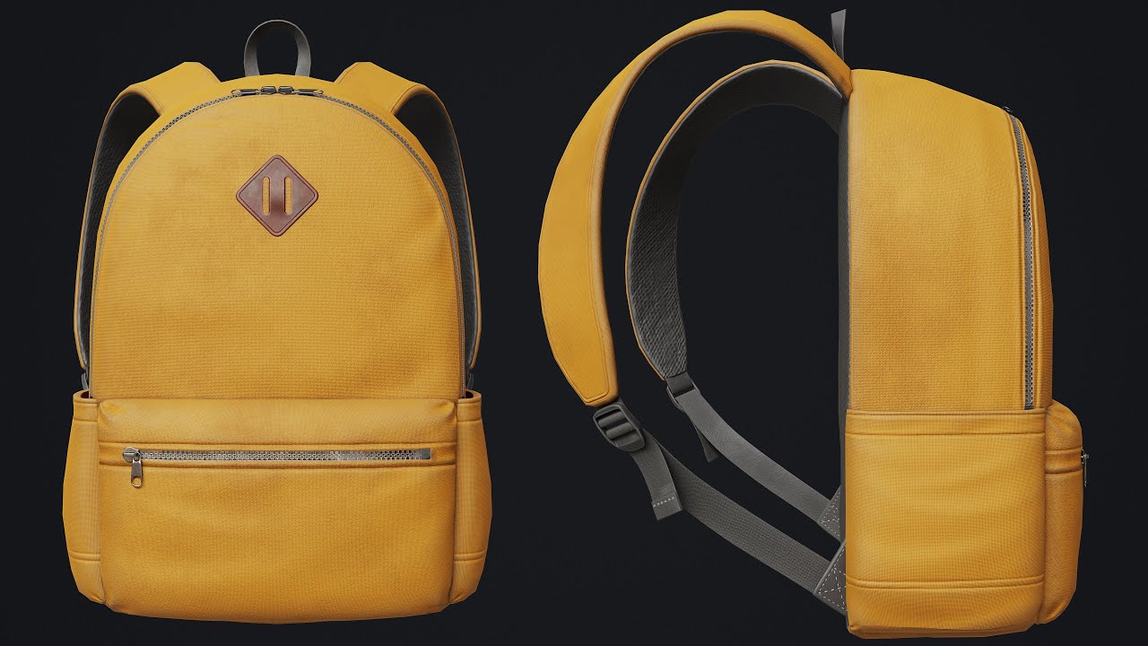Backpack 3D Model