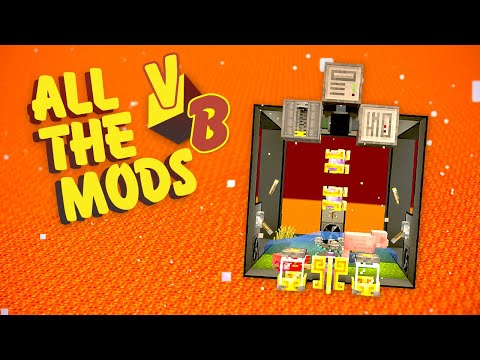 All The Mods Volcano Block EP7 Mob Farm Madness