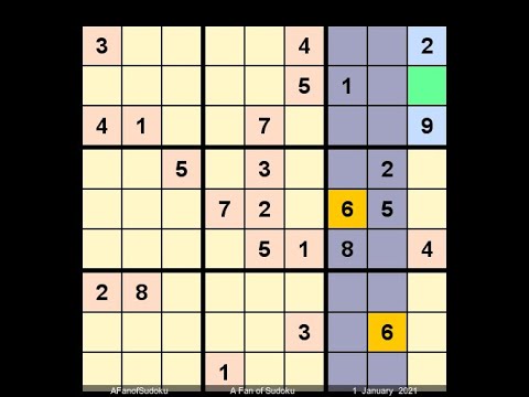 How to Solve The Hindu Sudoku Hard January 1, 2022