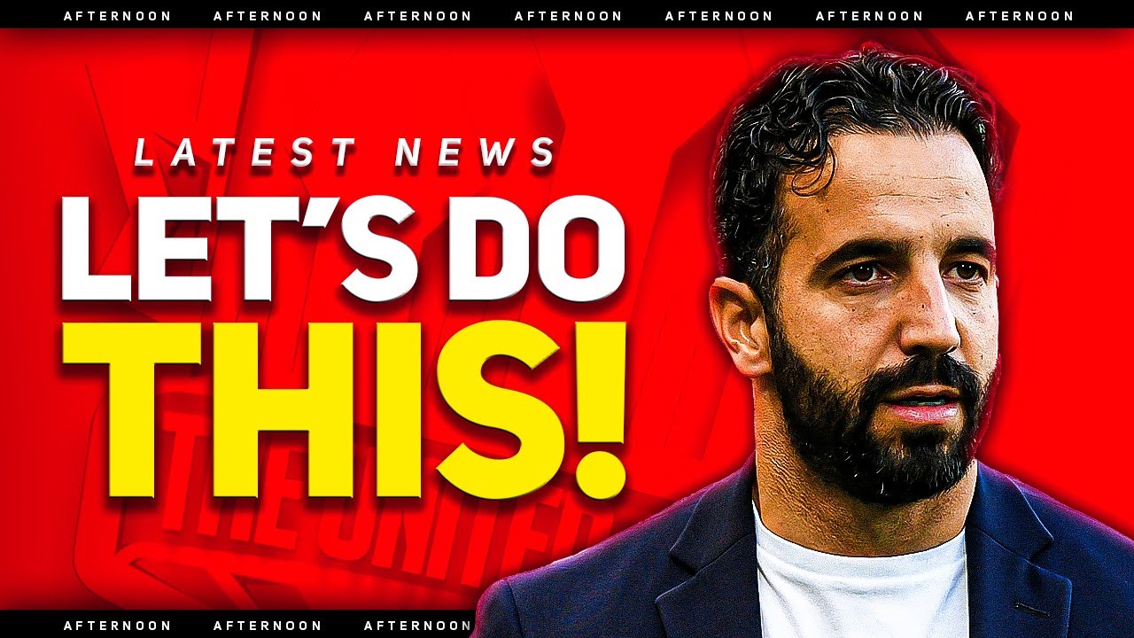 Amorim MUST Do This! Man Utd News!