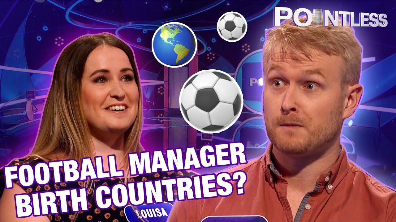 Birth Countries of Football Managers | Pointless