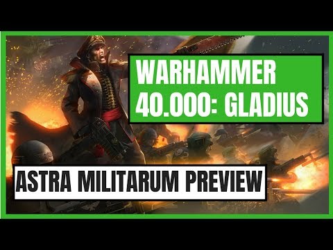 Warhammer 40,000: Gladius – Relics of War: Предварительный просмотр фракции Имперская гвардия