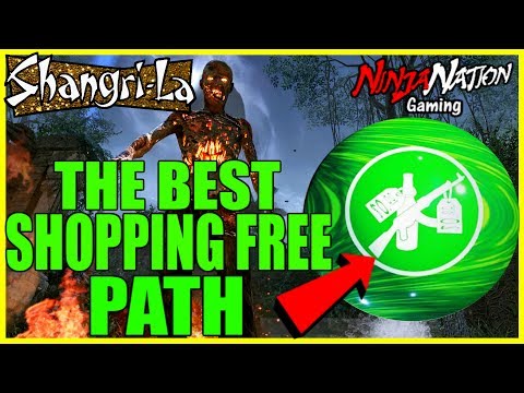 THE BEST SHOPPING FREE PATH "SHANGRI-LA" WHOLE MAP OPEN | CALL OF DUTY: BLACKS OPS 3 ZOMBIES