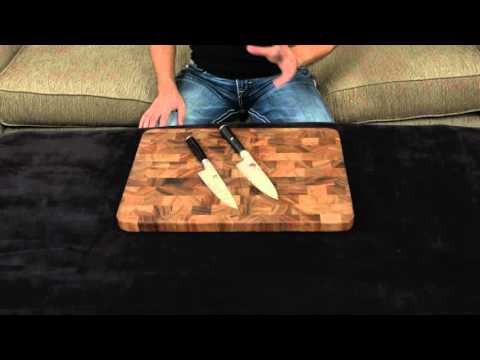 Miyabi Kaizen vs Shun Classic — 6 Inch Chef's Knife.