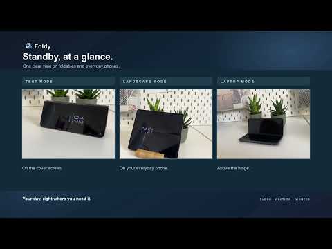 Foldy - StandBy Mode video thumbnail