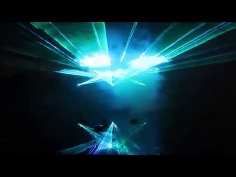 Lasershow "Lake of Lost Souls" Halloween Movie Park 2015