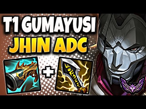 T1 Gumayusi Jhin vs Ashe [ ADC ] Patch 14.23 Korea Master ✅