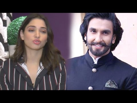 Tamannah Bhatia Expresses Her Wish To Work With Ranveer Singh!