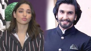 Tamannah Bhatia Expresses Her Wish To Work With Ranveer Singh!