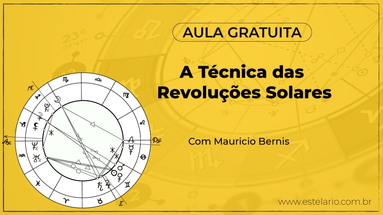 Aula Gratuita - A Técnica das Revoluções Solares