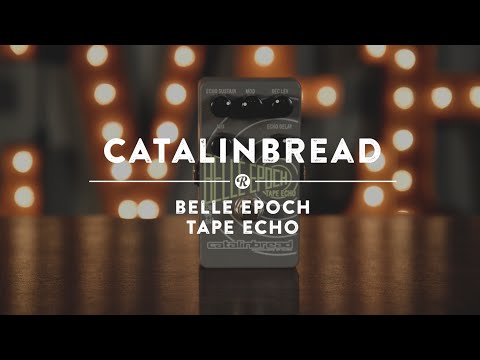 New Catalinbread Belle Epoch (Black and Silver) Delay Guitar Effects Pedal image 2