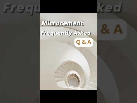 FAQ about Microcement #semiforêtmicrocement #renovationsg #seamlessflooring #singapore #hdb