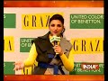 Parineeti Chopra unveils cover magazine of Grazia