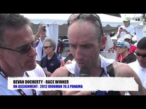 IRONMAN 70.3 Panama: Interview with Winner Bevan Docherty
