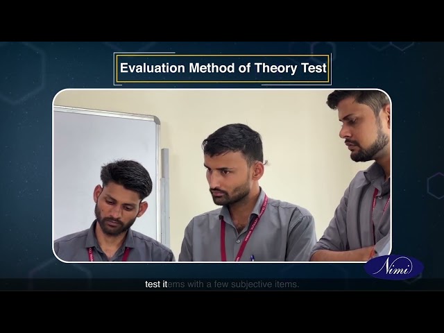 Testing and evaluation PART - C