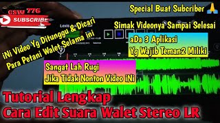 Download lagu CARA Bikin SUARA WALET STEREO LR Pakai HP - Cara Edit 2 Suara jadi 1 File tapi terpisah mp3 Download lagu CARA Bikin SUARA WALET STEREO LR Pakai HP - Cara Edit 2 Suara jadi 1 File tapi terpisah mp3