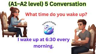 Daily Routine English Conversations | English Speaking Practice (A1–A2) | Morning to Night Routine
