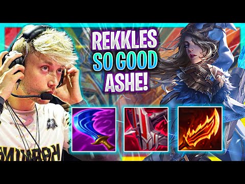 REKKLES IS SO GOOD WITH ASHE! | FNC Rekkles Plays Ashe ADC vs Ezreal! | Preseason 2023