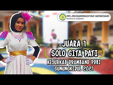 Anggayu Puan Kinanthi - Juara 1 - Solo Gita Pati | KEJURKAB DRUMBAND PDBI GUNUNGKIDUL 2021