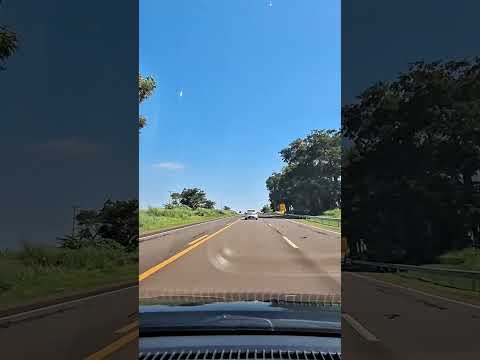 Driving in Road Paulicéia SP #brazil #worldcities #travel #highway #ontheroad #roaddriving #rodovias