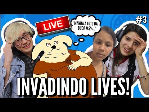 JOVENS REAGEM A DOUGLASSOLA - INVADINDO LIVES DO YOUTUBE!! PARTE 3