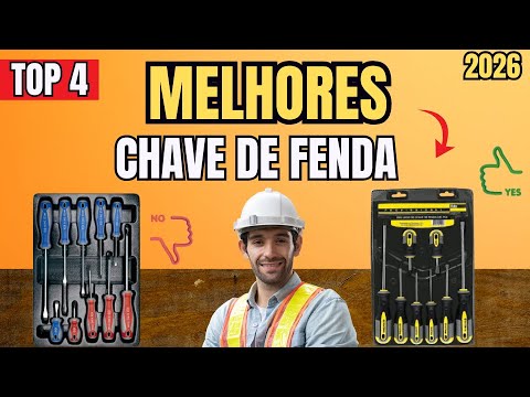 As 5 Melhores Chave de Fenda Em 2026!