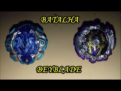 Batalha de Beyblades Burst - Orb Egis VS Dread Hades !!