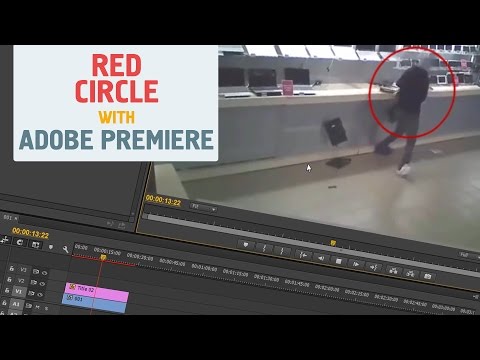 How to Generate a Red Circle in Premiere Pro CC ⎸Adobe Premiere Tutorials