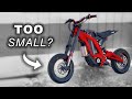 72v Surron With MINI SUPERMOTO Wheels