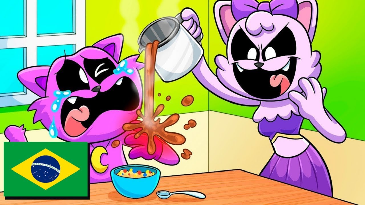A IRMÃ DO CATNAP NÃO GOSTA DELE?! - Poppy Playtime Animação