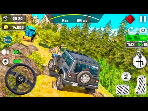 Offroad Jeep Driving Game - Luxury Jeep Driving 3D #4 | Android GamePlay
