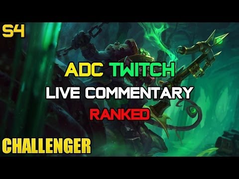 ✔ Challenger ADC Twitch Ep. 5 | LIVE Commentary | FULL GAMEPLAY | League of Legends