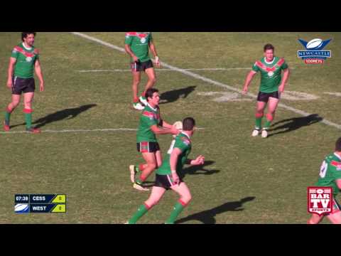 2017 Newcastle RL Round 14 - Cessnock Goannas v Western Suburbs Rosellas