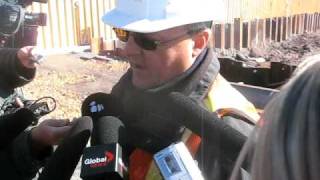 Fredericton E-Plex halted because of human remains!!!