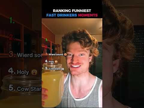 Ranking Funniest Fast Drinkers Moments 😱🥀