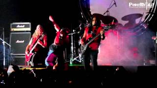 Manilla Road - Masque of the Red Death / Death by The Hammer (Live in Chile, 05-07-2014)