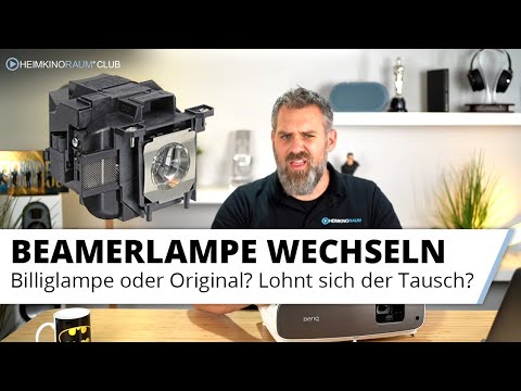 Beamer Lampe wechseln - Originallampe oder Nachbau? Oder lieber gleich einen neuen Projektor ;)