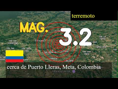 😱🚨  Terremoto cerca de Puerto Lleras, Meta, Colombia actualizaciones en vivo hoy: Terremoto de magni