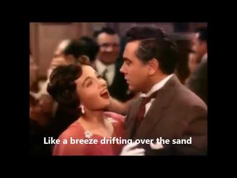 Ann Blyth - The loveliest night of the year (live & lyrics)