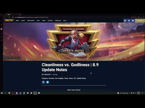 SMITE Patch 8.9 Notes REVIEW 🔥🔥