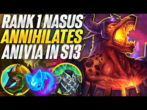 Anivia gets ANNIHILATED by Rank 1 Nasus! Never lose to Anivia again | Carnarius | League of Legends