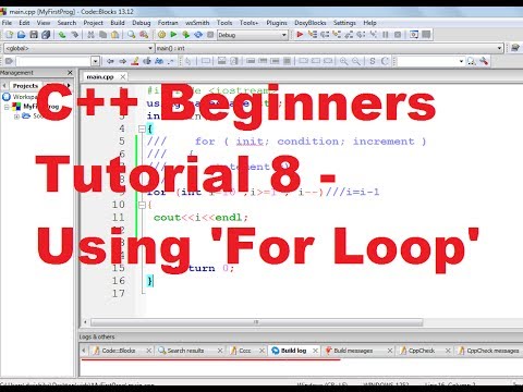 C Tutorial for Beginners 1 Installing CodeBlocks and Getting Started For Absolute Beginners