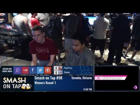 SOT #98 - Peach Fuzz (MK) vs Shadow (Sheik) - Smash 4 WR1