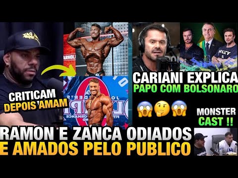 JORLAN CITA RAMON E ZANCA AO CRITICAR APOIO E ÓDIO DO MESMO PÚBLICO + CARIANI E BOLSONARO