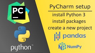 PyCharm setup Python interpreter