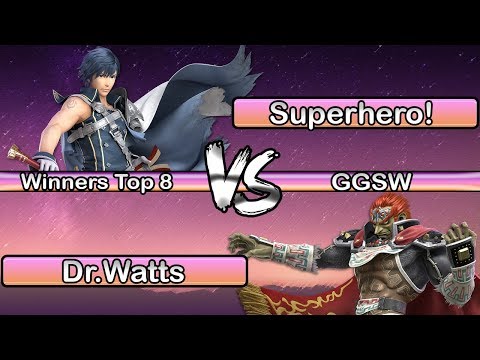GGSW 145 - AG|Superhero! (Chrom,Fox) Vs Dr.Watts (Ganon) Smash Ultimate Winners Top 8