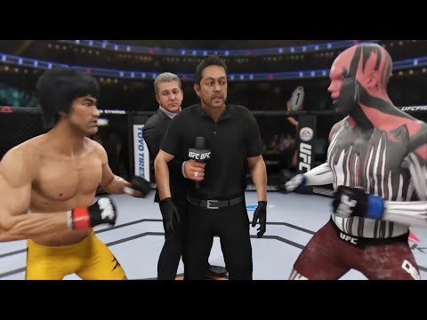 Bruce Lee vs. Bloody Demon (EA sports UFC 3)