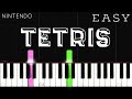 Tetris Theme EASY Piano Tutorial