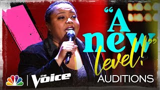 4-Chair Turn: Toneisha Harris - Foreigner&#39;s &quot;I Want to Know What Love Is&quot; - Voice Blind Auditions