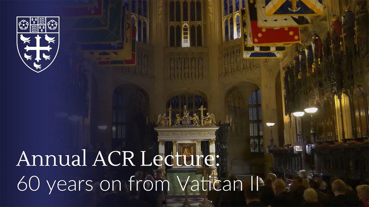 Lecture: Anglican-Roman Catholic Unity after Vatican II with Dr Jeremy Morris